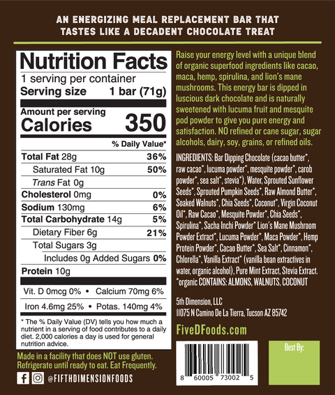 Mint Superfood Bar