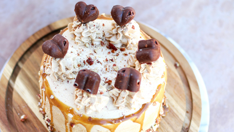 Gingerbread Cake with Sweet Potato "Cream Cheese" Frosting