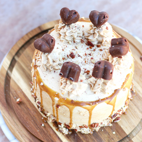 Gingerbread Cake with Sweet Potato "Cream Cheese" Frosting